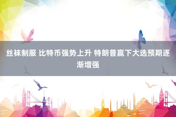 丝袜制服 比特币强势上升 特朗普赢下大选预期逐渐增强