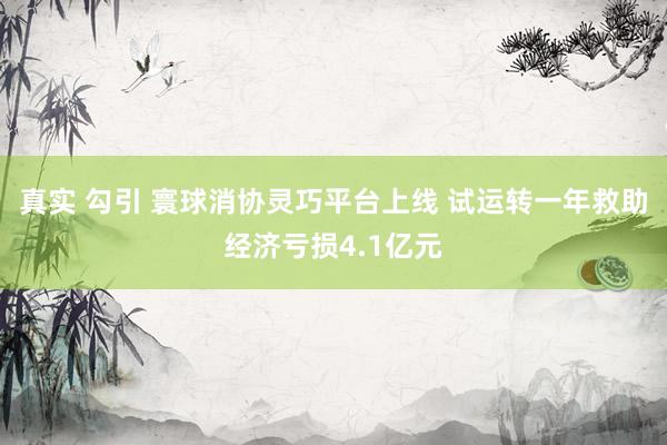 真实 勾引 寰球消协灵巧平台上线 试运转一年救助经济亏损4.1亿元